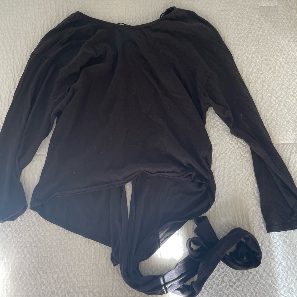 ZARA: WRAP TOP
